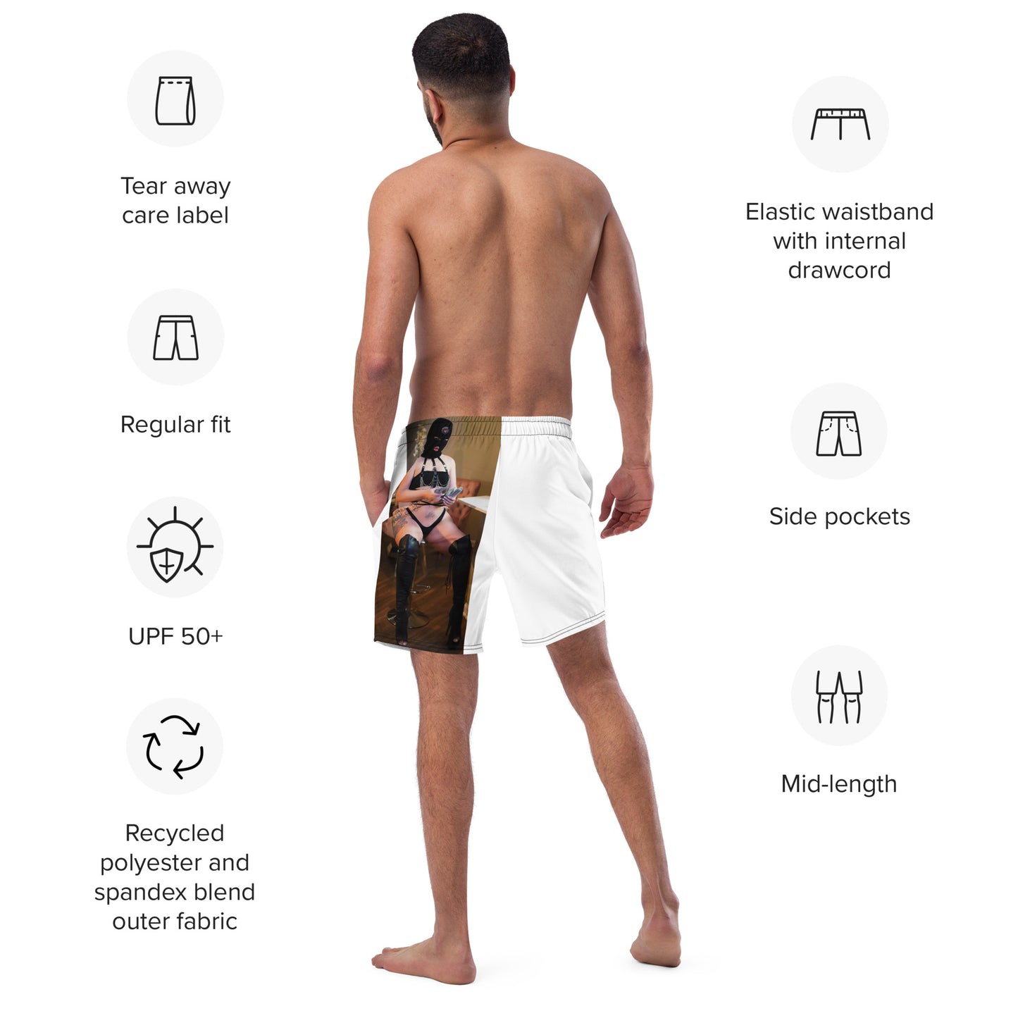 Men's MOB TIES swim trunks