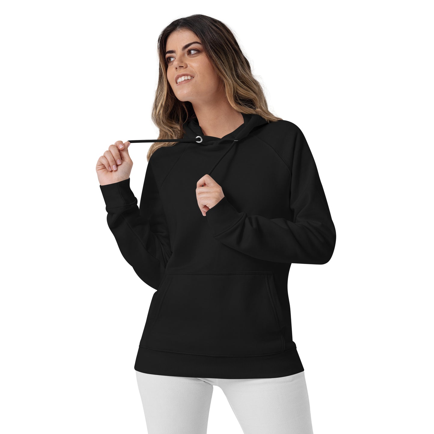 Unisex eco raglan MOB TIES hoodie