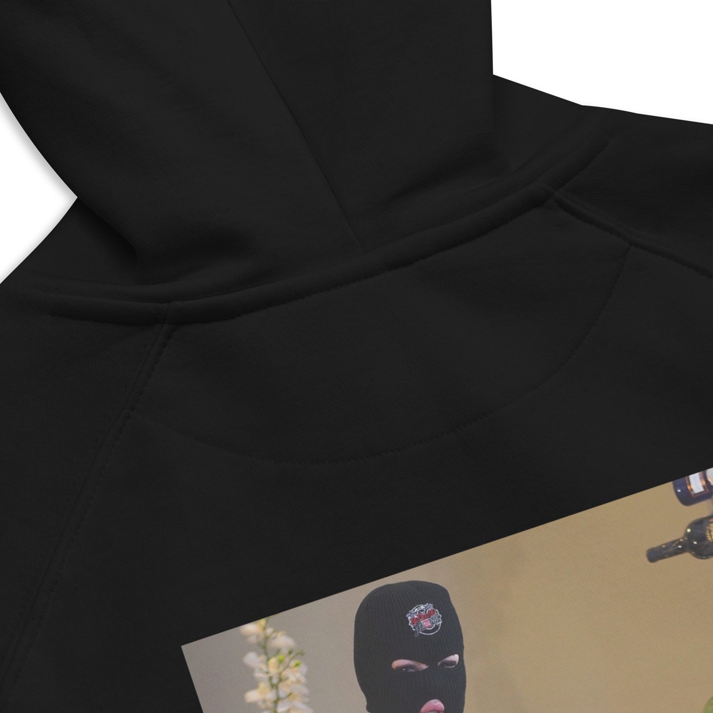 Unisex eco raglan MOB TIES hoodie