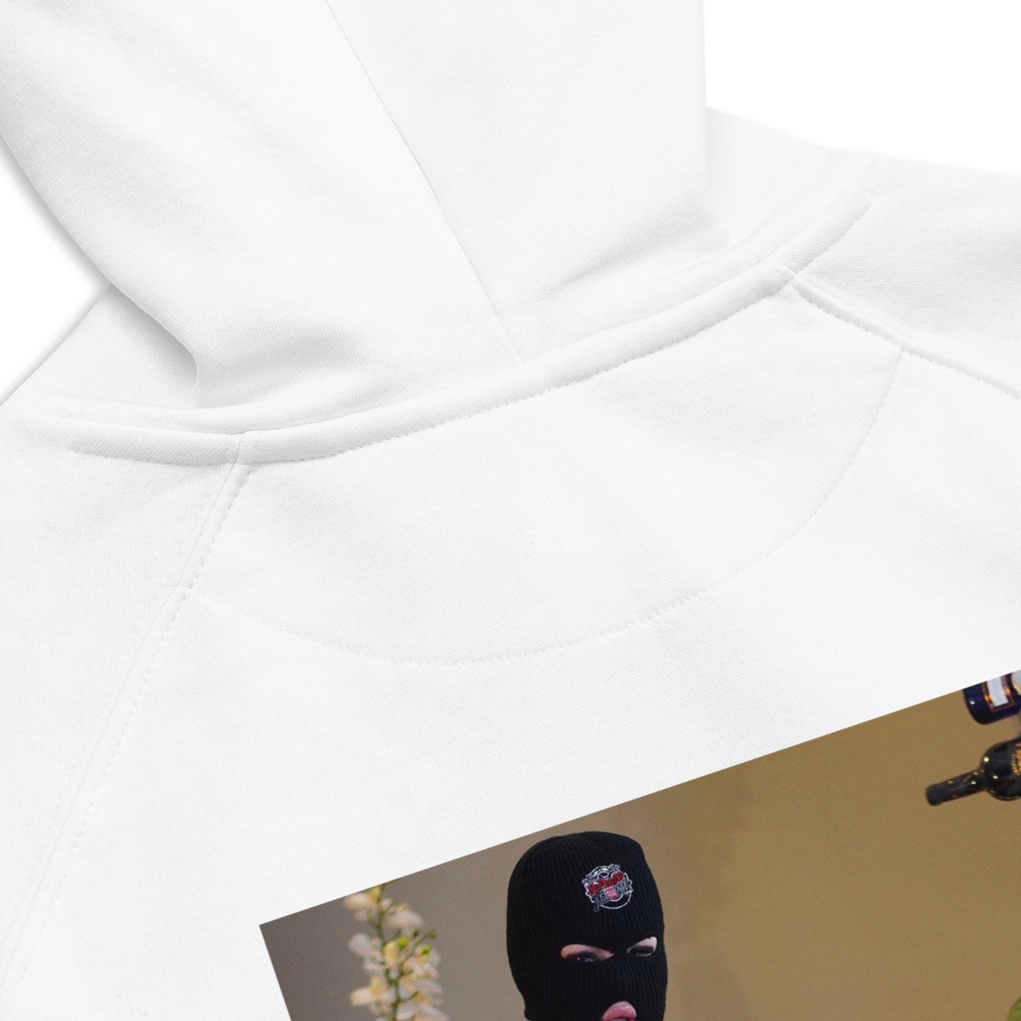 Unisex eco raglan MOB TIES hoodie